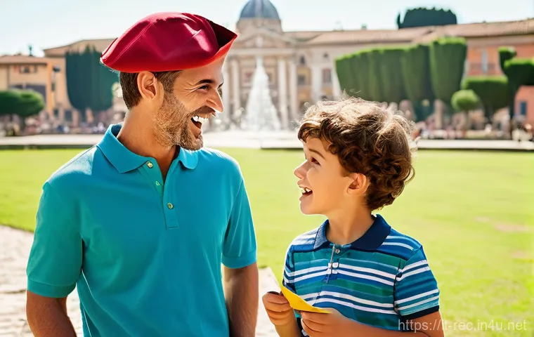 레크리에이션 지도자 블로그 운영 방법 - **Prompt 1: A joyful and interactive family treasure hunt in a sunny Italian park.**
    *   **Subje...