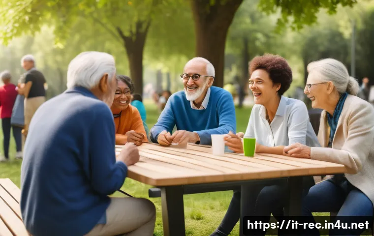 레크리에이션 실무 능력 향상 팁 - A diverse group of people of various ages and ethnic backgrounds engaged in an inclusive recreationa...